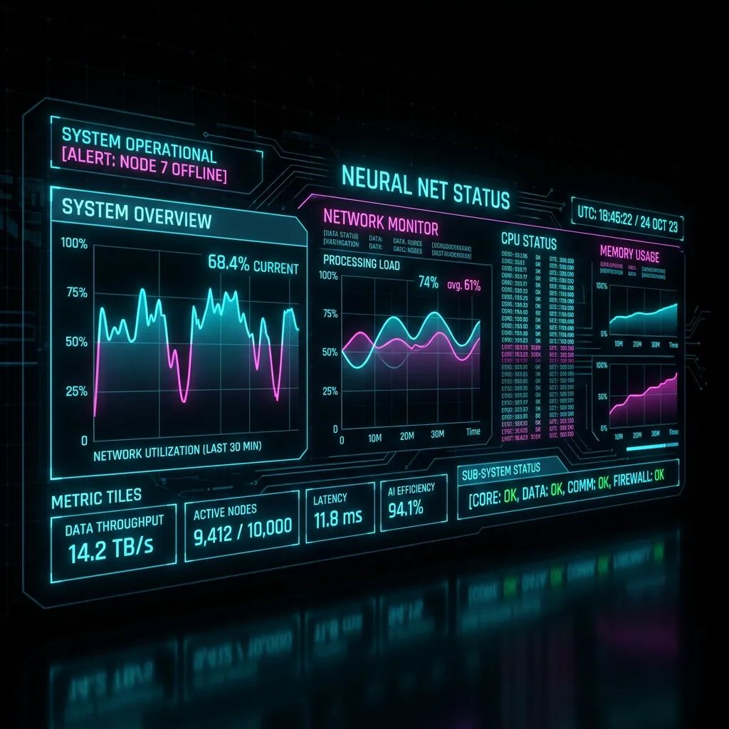 AI social media content calendar template